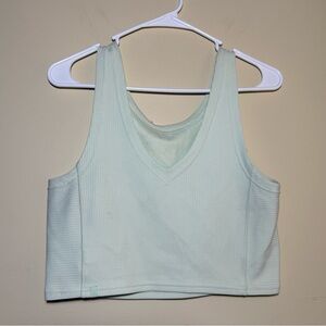 Lululemon Ribbed Softstream Sea Foam Green Tank | Size 8 | Athleisure Comfy